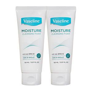 애경 바세린 모이스처 클렌징 폼 그린티 아미노산 150ml 2개 폼클랜저