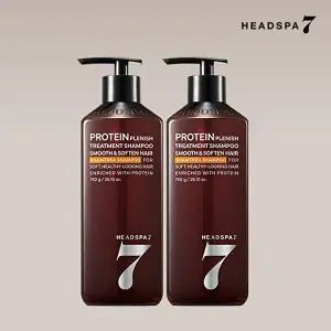 [헤드스파7]특가)헤드스파7 프로틴 트리트먼트 샴푸 740gx2
