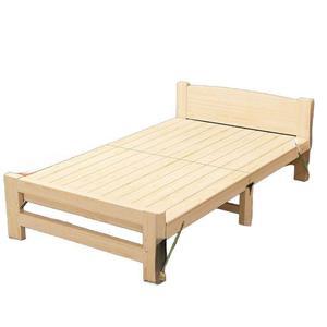 1인 침대프레임 접이식 원룸 평상 기숙사 침대 나무 원목 철제 우드 폴딩 베드