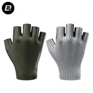 락브로스 자전거 라이딩 장갑 반장갑 미끄럼방지 실리콘