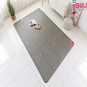 올크리니 생활방수 전기장판 탄소매트 우드그레이 초특대형 270x183cm