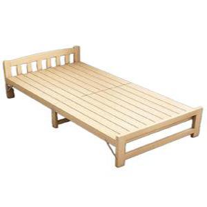 원목 침대 프레임 평상형 스몰 세미더블 호텔 고무나무 안방 수납 싱글