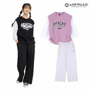 [보리보리/에어워크 주니어]스트링 7부 티 트레이닝 상하세트