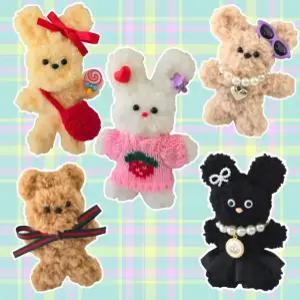 모루인형 만들기 키트 5종 DIY 세트 (모든재료 포함) 키링 만들기 모루 철사