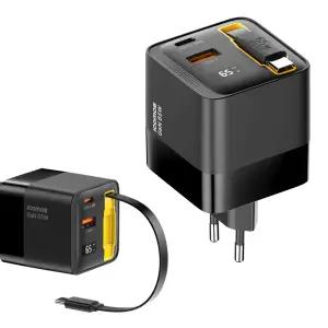 릴타입 GaN PD 65W C타입 초고속 2포트 가정용 충전기