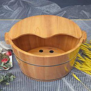 원목 족욕통 마사지샵 발찜질 각탕기 대나무 습식 족탕 편백나무 발마사지 나무 네일샵