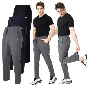 모렉스 1+  1 남성 쿨 기능성 트레이닝 일자 츄리닝 바지 밴딩 팬츠 스포츠 러닝 374