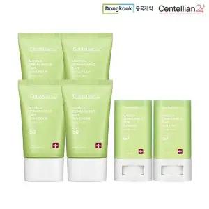 [동국제약]24시간 자외선 차단 지속!  동국제약  선크림 4개 + 선스틱 2개