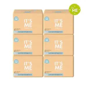 잇츠미 퓨어앤핏 생리대 롱라이너 20P x6개