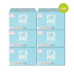 [NS홈쇼핑]잇츠미 퓨어앤핏 생리대 대형 10P x6개[35122430]