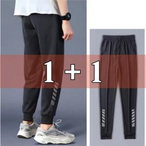 (총 2장) 9부 긴바지 라인 / 무지 타입 남자 봄 여름 헬스 짐웨어 트레이닝 바지 츄리닝 바지