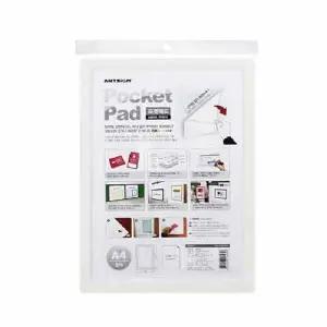 Q 포켓패드 A4(PP0013 8841 A4 323x235mm 백색)