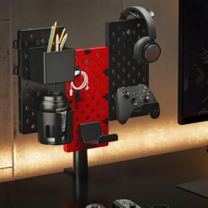 [감씨]3면 회전형 페그보드 게임패드 컨트롤러 헤드셋 거치대 프로콜 엑박 플스 패드