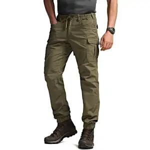 [테슬라]CQR 스쿼드 스판 아웃도어 립스탑  카고 조거 팬츠