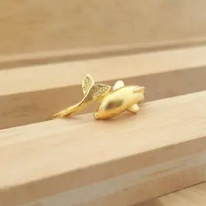 [가앤] 24k순금 쁘띠 돌고래 반지 3.75g