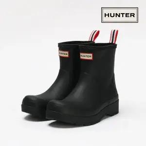 [헌터] 헌터 레인부츠 플레이 숏 남성 장화 블랙 MFS9088RMA-BLK