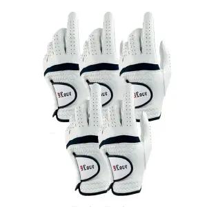 9LOVE 나인러브 프리미엄 양피 왼손 남성용 골프장갑 5장 세트