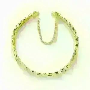 순금팔찌 로얄다이아컷 팔찌 18.75g+18K장식