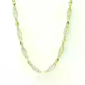 순금목걸이 물방울 레이스 체인 목걸이 7.5g+18K장식