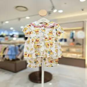 [아가방][아가방갤러리] 꿀통푸우반팔여아파자마_RE 79S343053 (P003586270)