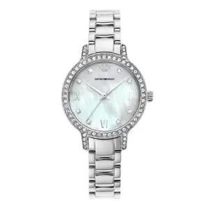 [공식본사정품] 아르마니 AR11484 Cleo) 클레오 자개 여성 메탈시계