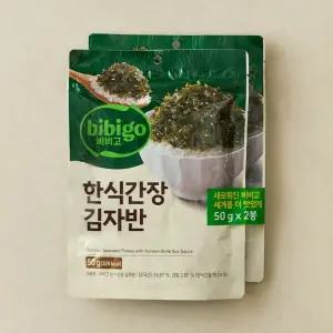 CJ 비비고 한식간장 김자반 50g*2봉