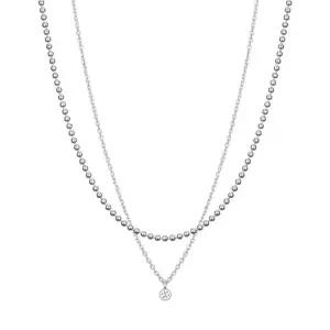 UNIS 믹스 체인 두줄 목걸이 (JJUNNQ5B5501SW420)