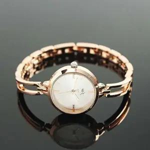 여성 손목시계 골드 정장 아날로그 캐주얼 체인-WFHMAWV