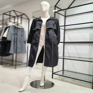 [SI] SI후드 트렌치형 레터 포인트 야상점퍼SKMAC2221c