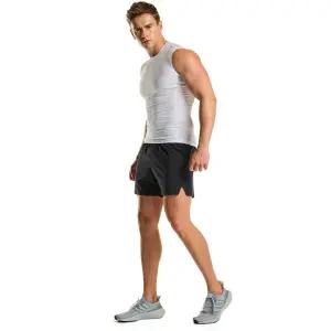 테슬라 남자 러닝쇼츠 경량 메쉬 투인원 쿨링 운동복 반바지 트레이닝 팬츠