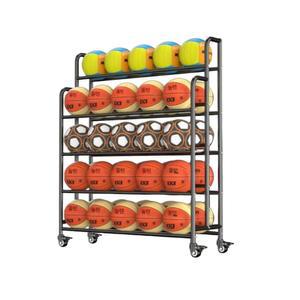 농구공 랙 체육관 강당 축구공 거치대 수납함 이동식 배구 수납 배구공 정리 진열대 공