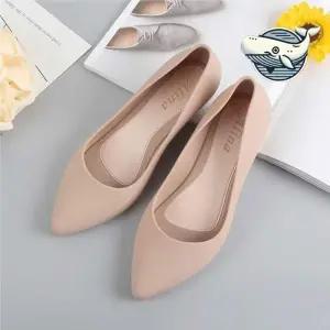 ONM 편안한 젤리 플랫 스틸레토 펌프스 데일리 실용