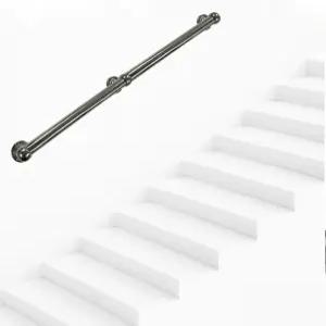 [앤빌리언 링크] 안전바 1000~2000mm스텐 핸드레일(38파이) 병원 계단 안전손잡이 난간대 장애인 보조손잡이