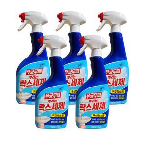 피죤 무균무때 뿌리는 락스세제 750ml 5개 물때 곰팡이 제거