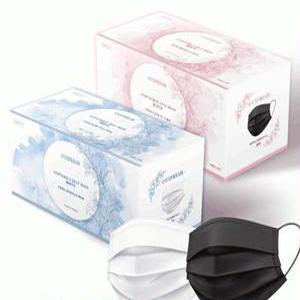 덴탈 마스크 일회용 블랙 위프레시 단체 100매. 200매