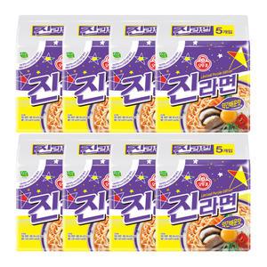 [본사직영] 오뚜기 진라면 약간매운맛 120g, 40개