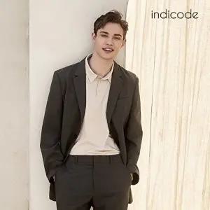 [인디코드]남성 퍼펙트핏 썸머 에어 수트 2종 (카키그레이)