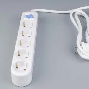 신성 멀티탭 콘센트 전기코드 연장선 리드선 5구 5m/산업/업소/식당/전기/공업/냉장고/에어컨/누전/코드