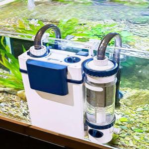 수족관 여과기 외부 어항 필터 연못 집똥기 수조 5W