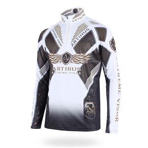 아티누스 AT-553 고밀도 냉감 집업 티셔츠 화이트 의류