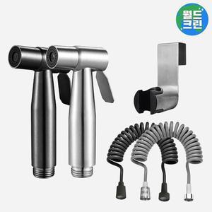 [월드크린] 올스텐 욕실건+변기걸이+코일호스 3M 3종 청소건