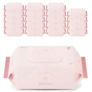 Bebeen 로즈 골드 유아물티슈 캡형