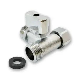 신주 T 밸브 세탁기 수도꼭지 비데 욕실 화장실 세면대 연결 수전 어댑터 T밸브 황동