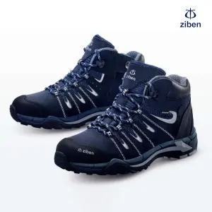 지벤 안전화 ZB-187 6인치 네이비 소가죽 메쉬