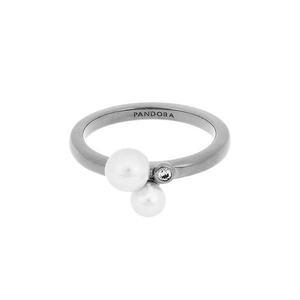 반지 193156C01 타임리스 듀오 트리티드 프레쉬워터 컬처드 진주 실버 여성반