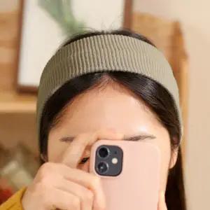 [비투비월드][엔젤슈슈] 심플 골지 터번 헤어밴드 데일리 머리띠1_105