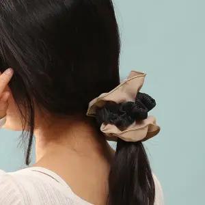 [비투비월드][엔젤슈슈] 베이직 + 플리츠 곱창밴드 2p세트 헤어끈