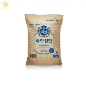 CJ제일제당 백설 하얀설탕 15kg