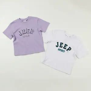 [롯데백화점]지프 잔디 자수 대문자 지프 반팔티  KO2TSU109