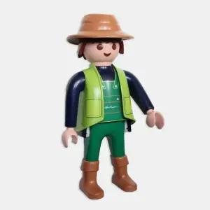 마이플랜트 레츄자 플레이모빌 XXL 피규어 조끼 정원사 인테리어 소품 대형 피규어 가드닝 장식